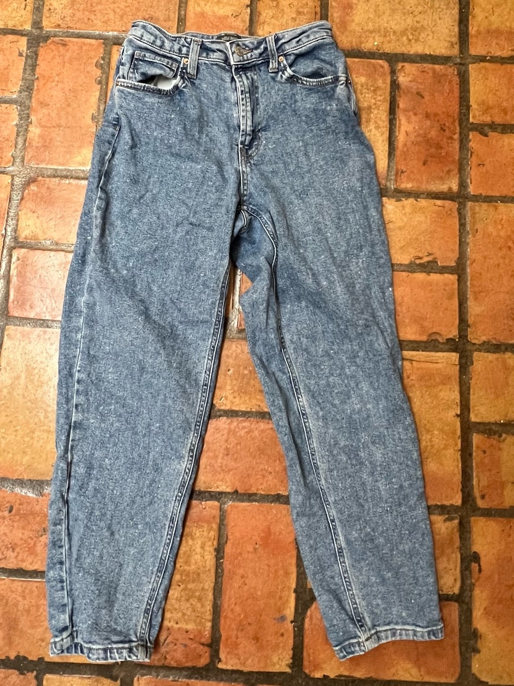 wild fable Relaxed Acid Wash Blue Jeans